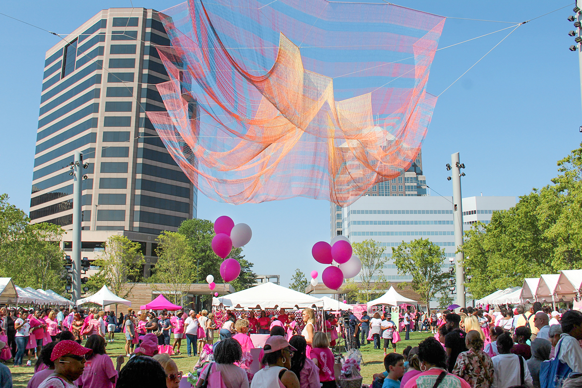 Pink in the Park Kicks off Breast Cancer Awareness Month